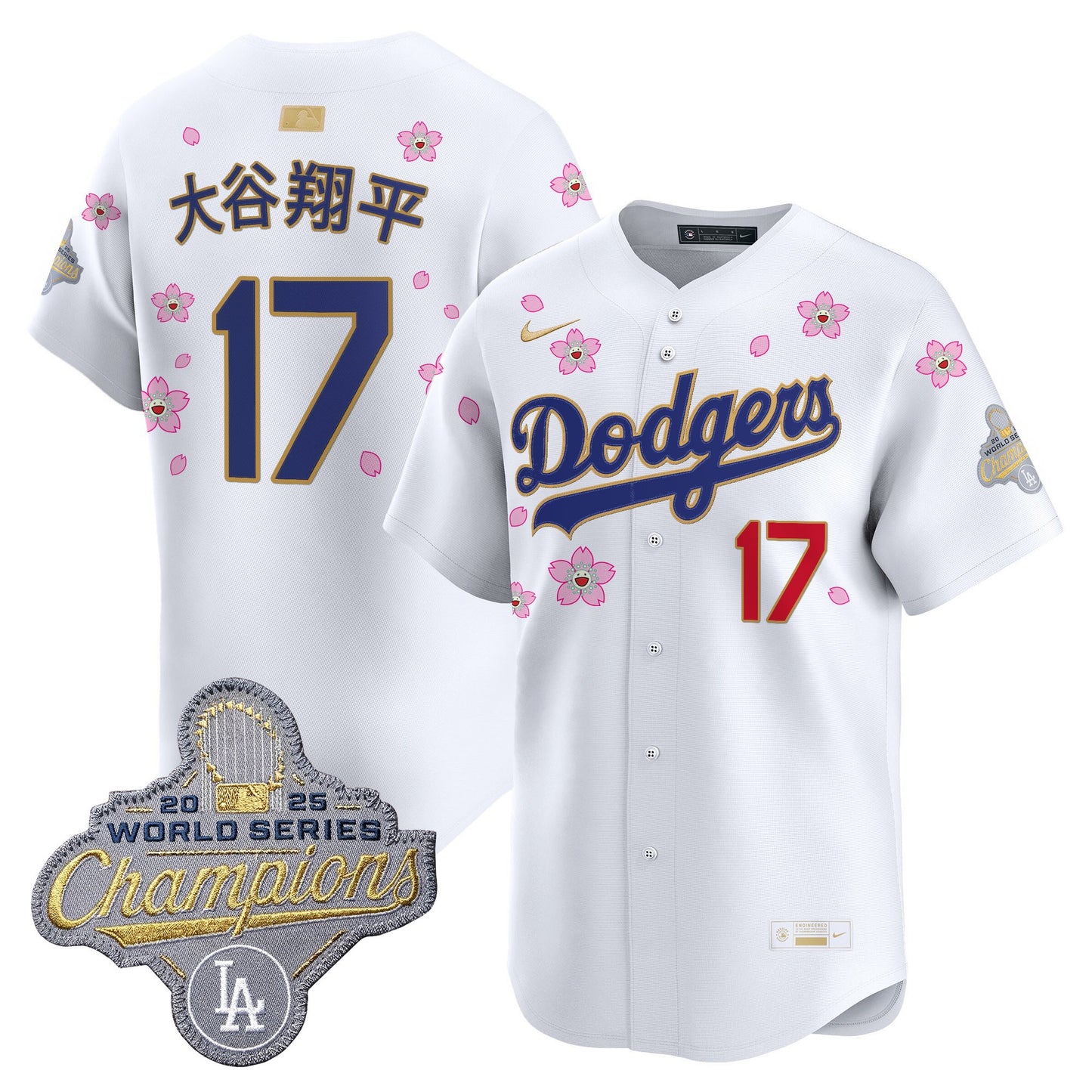 White - Shohei Ohtani (Kanji)