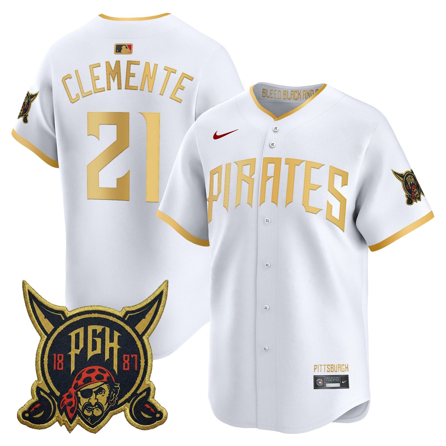 White - Roberto Clemente