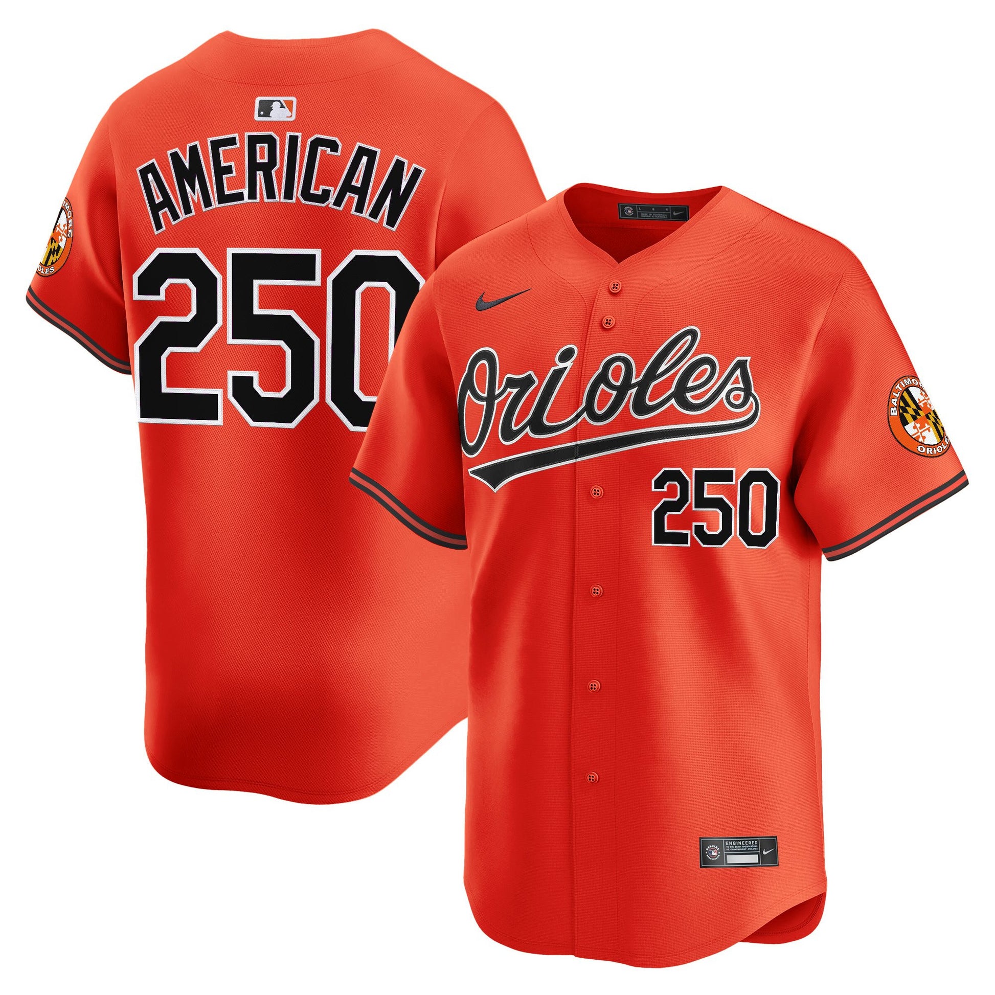Orange - #250 American