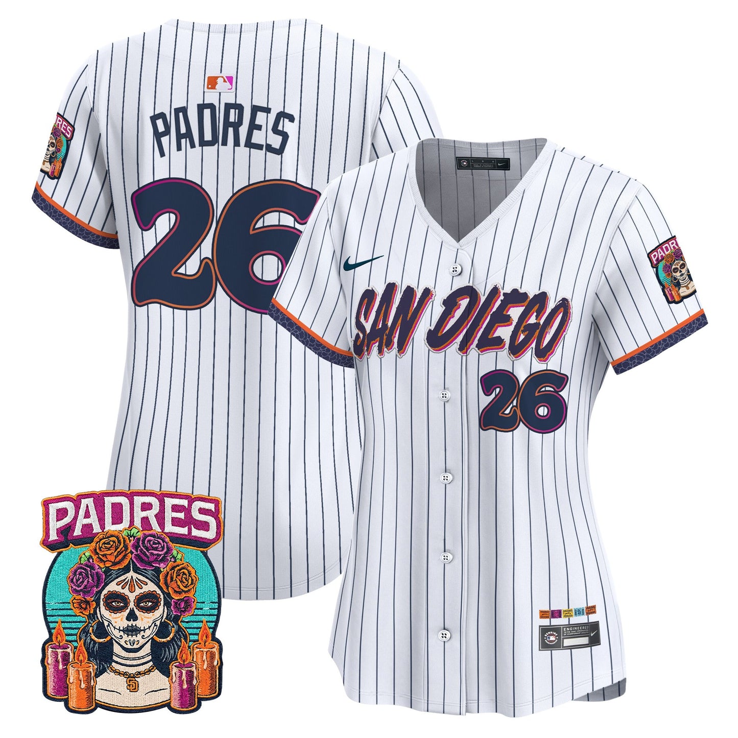Pinstripe - #26 Padres