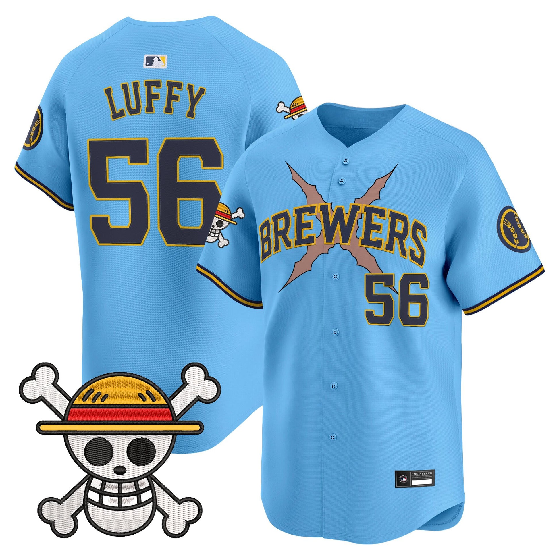 Light Blue - Luffy