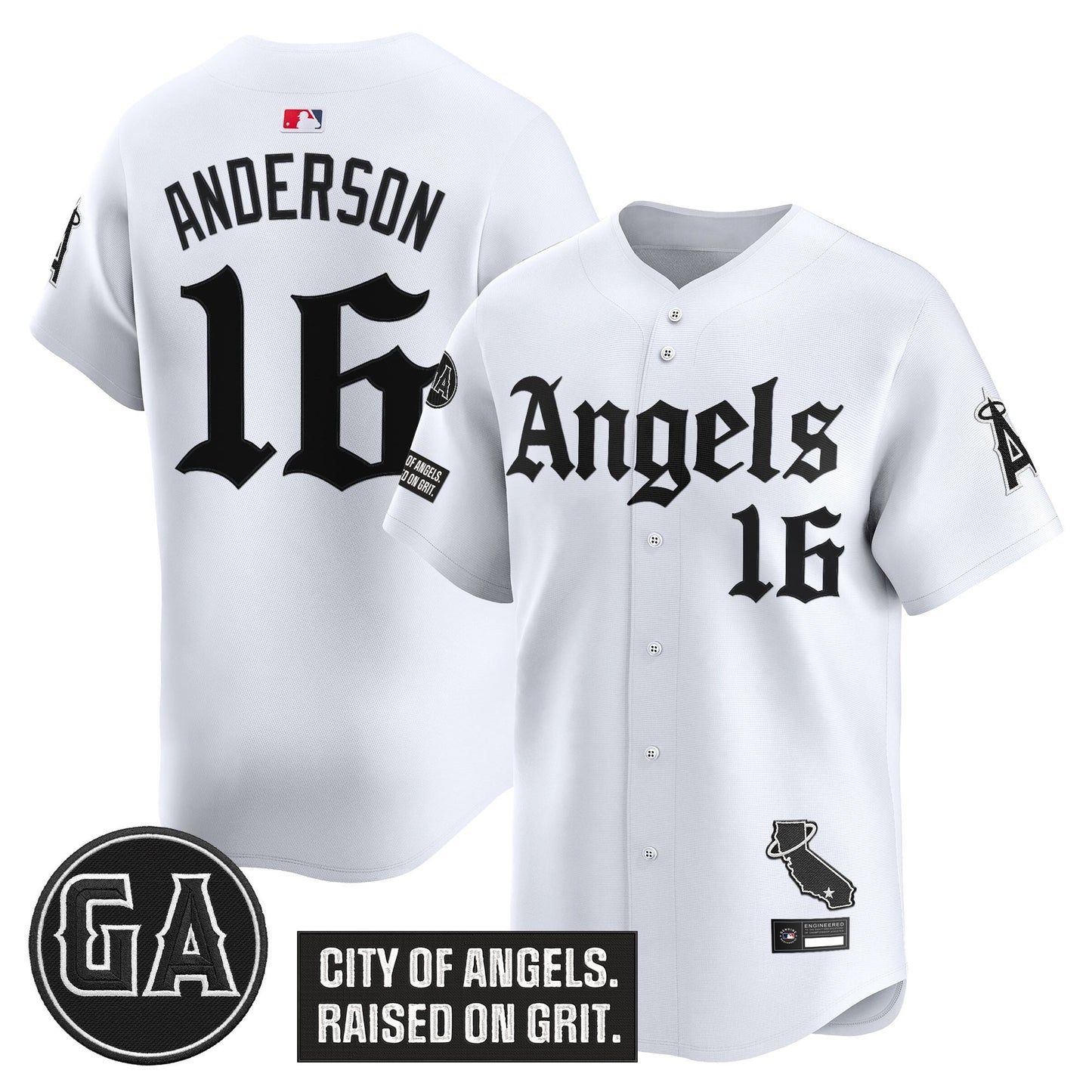 White - Garret Anderson