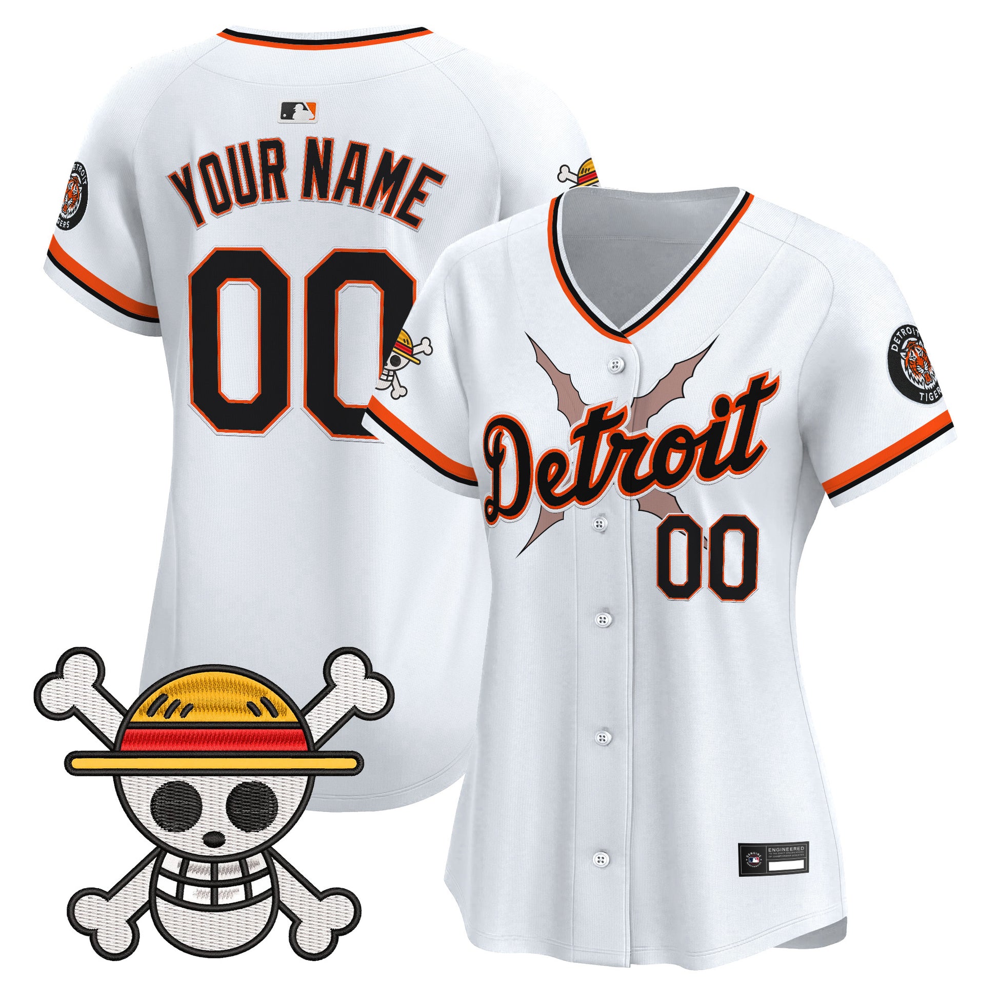 One Piece Vapor Premier Limited Custom Jersey – Stitched