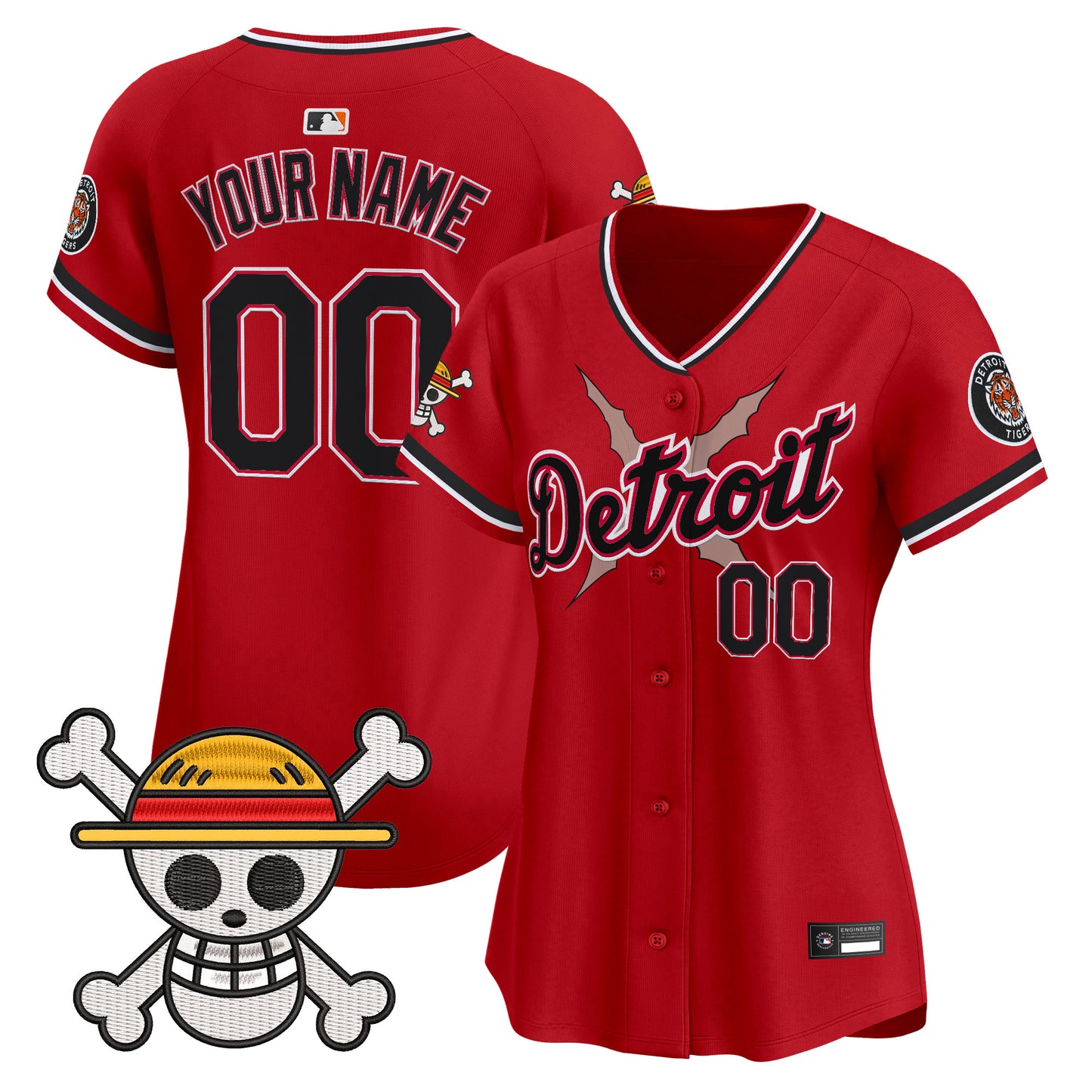 One Piece Vapor Premier Limited Custom Jersey – Stitched