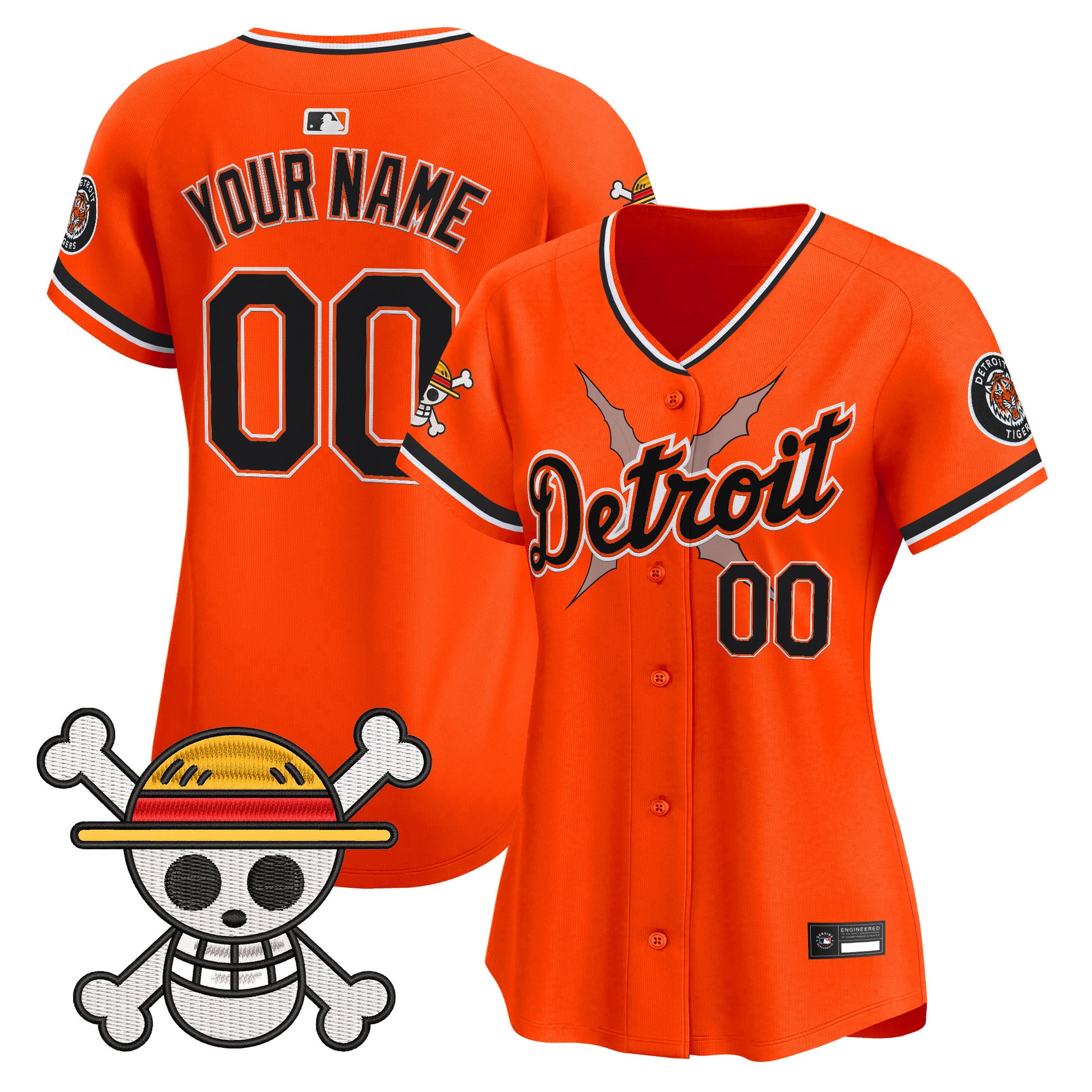 One Piece Vapor Premier Limited Custom Jersey – Stitched