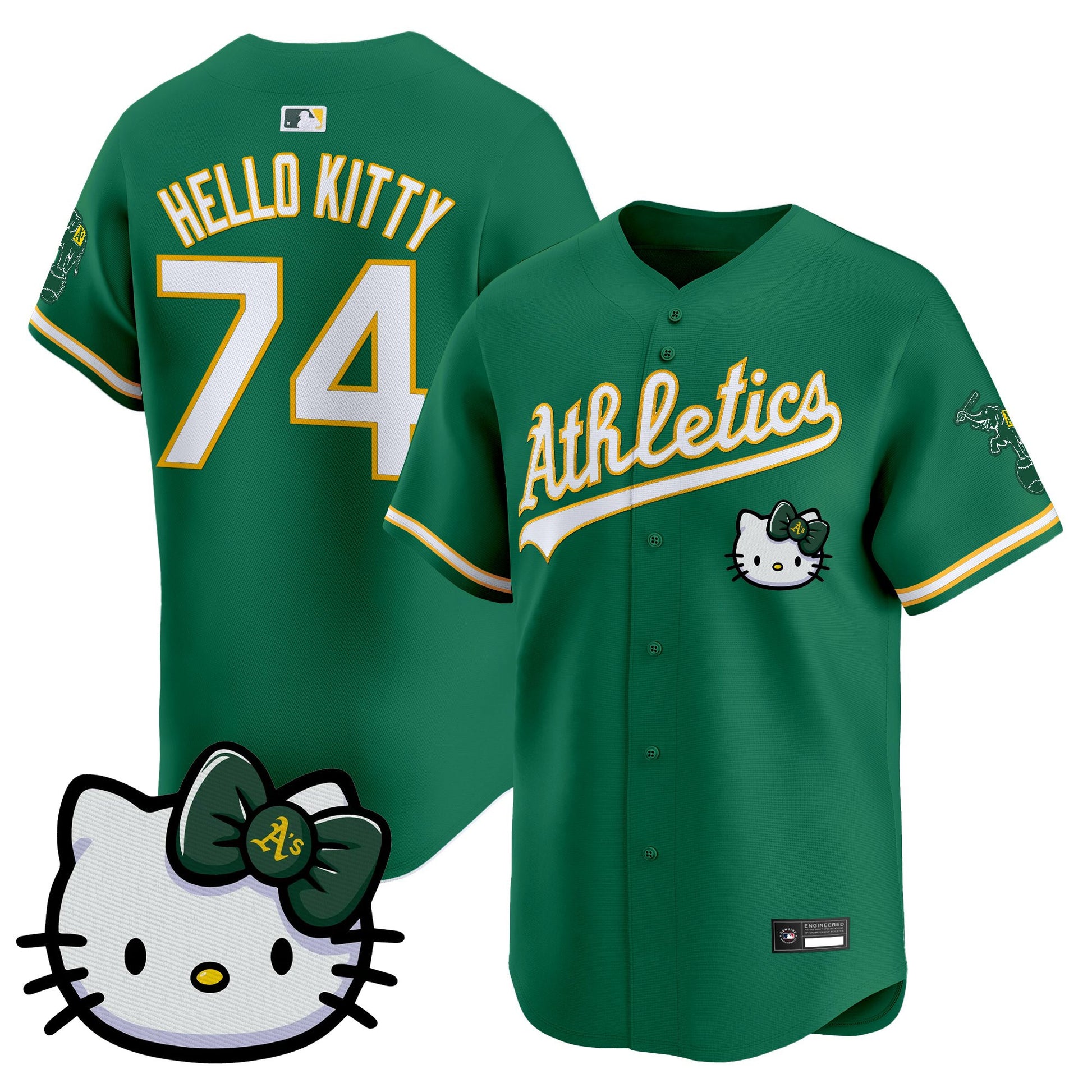Green - Hello Kitty