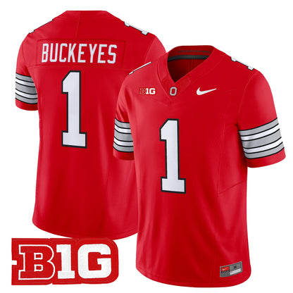 Red - #1 Buckeyes