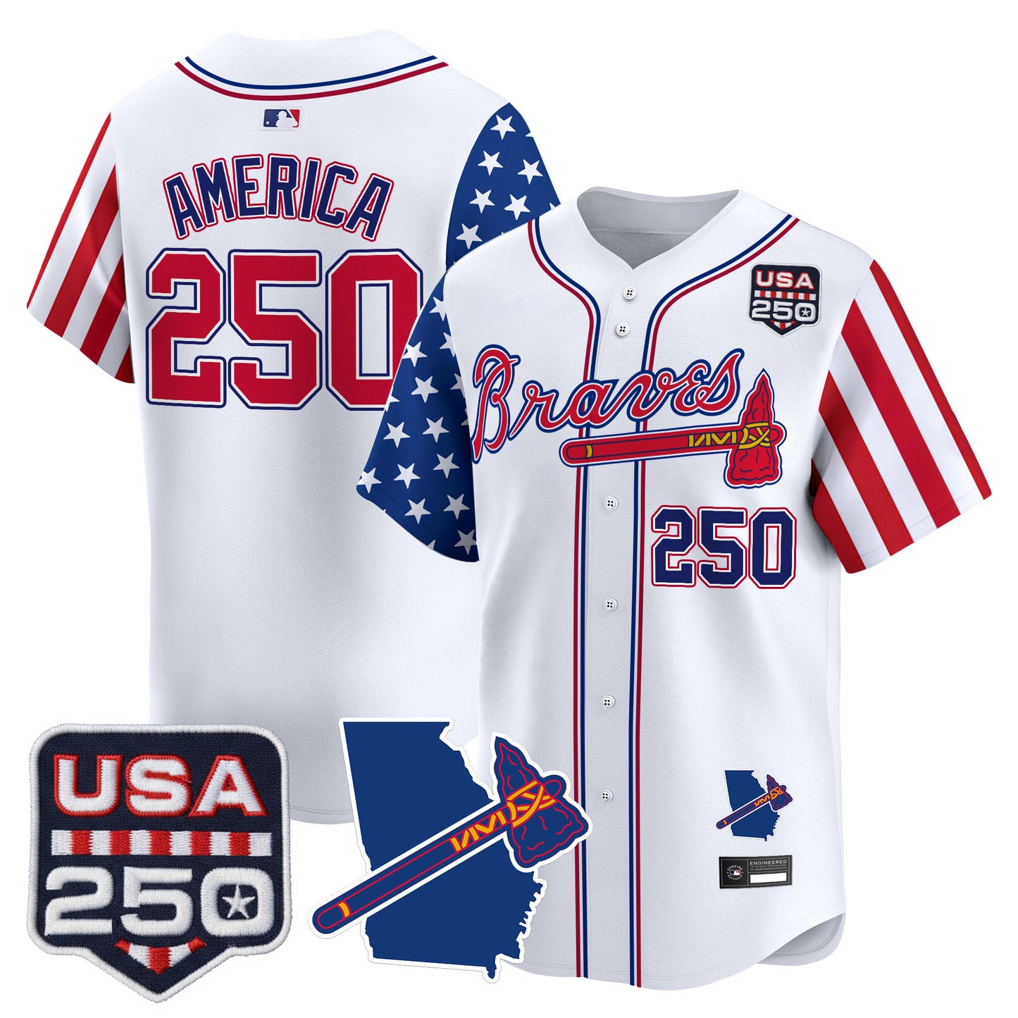 White - 250 America