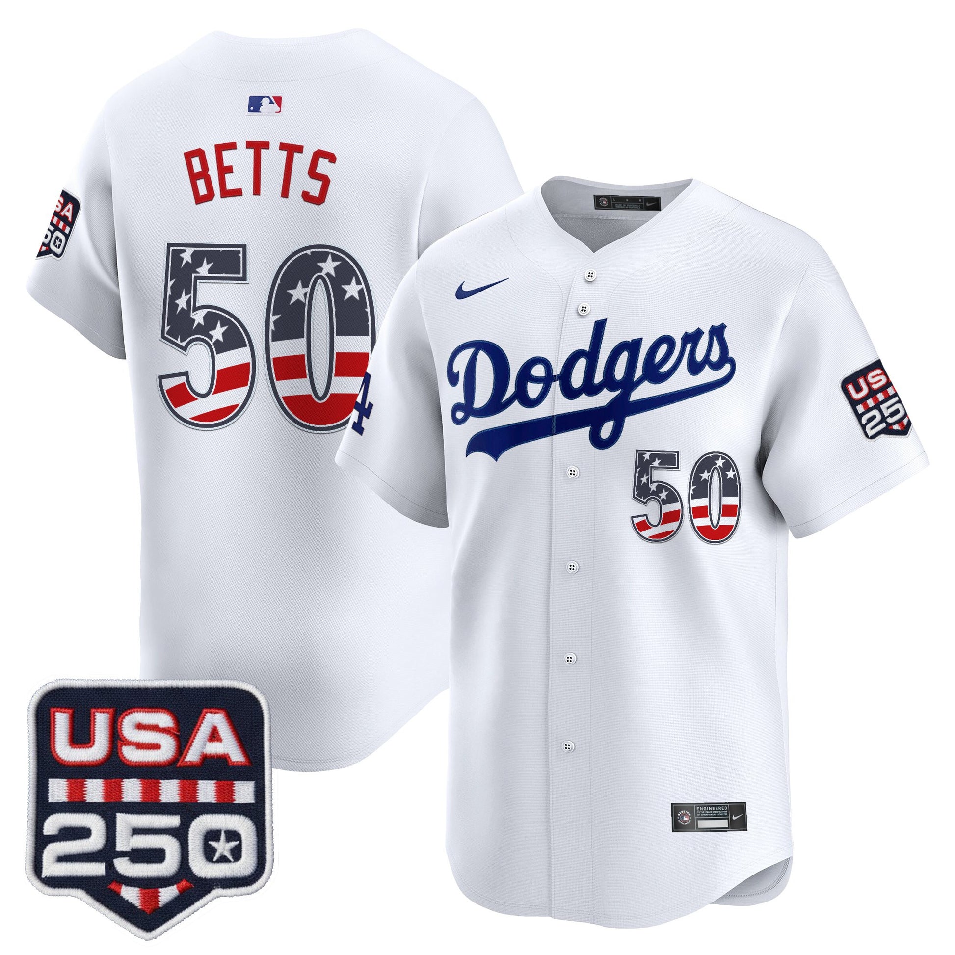 White - Mookie Betts