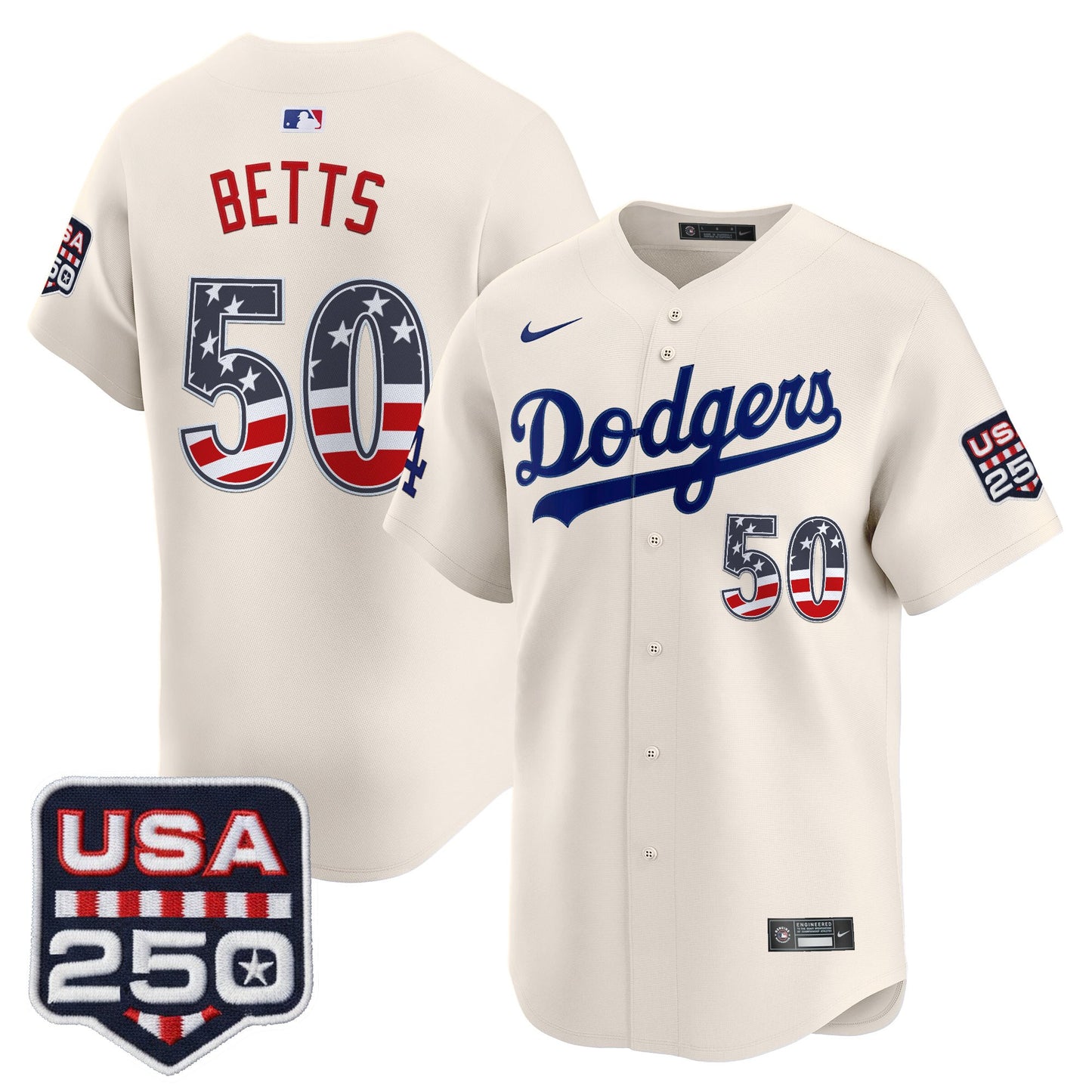 Liberty Cream - Mookie Betts