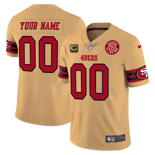 Gold Custom Jersey