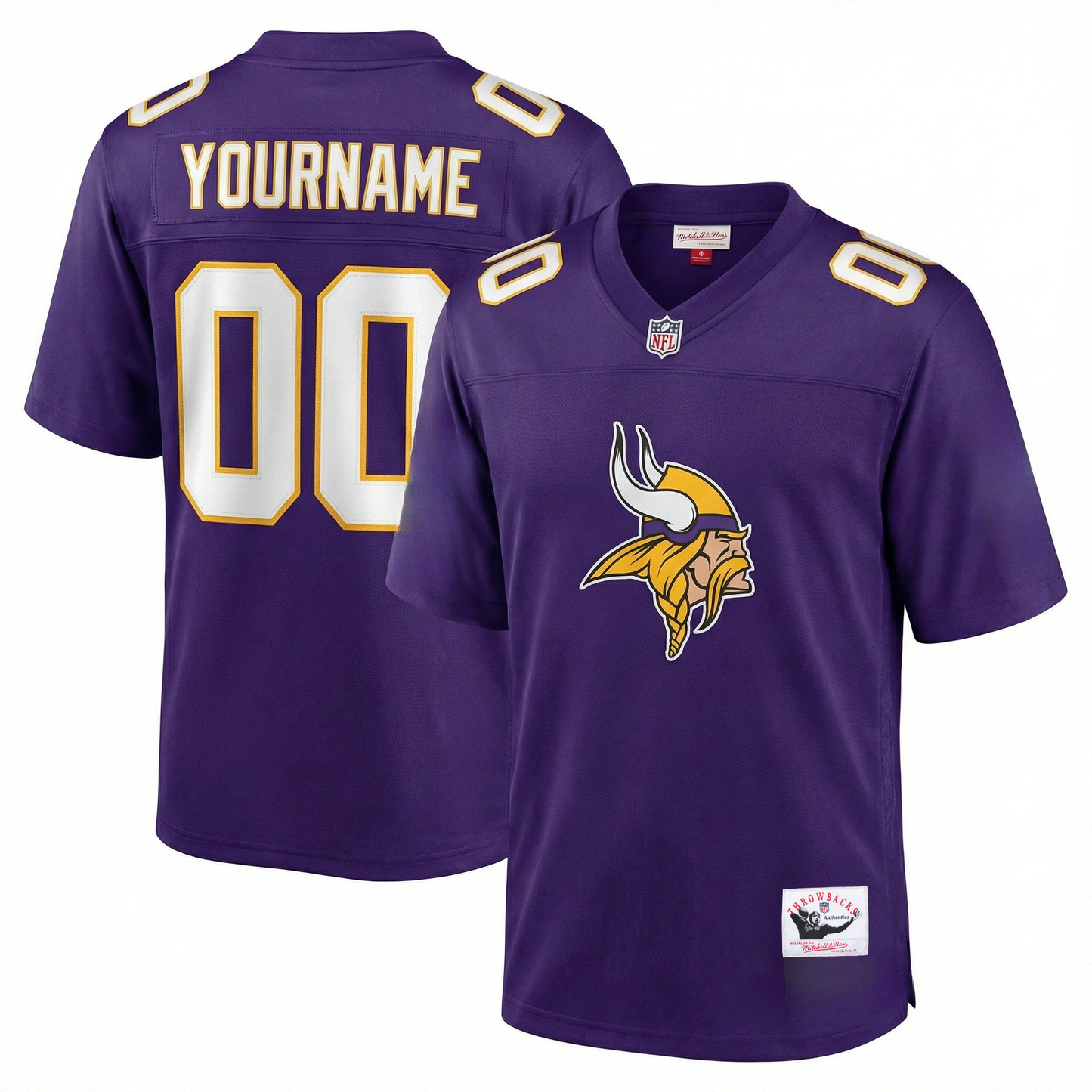 Vikings Custom Football Jersey (Ships in 3–6 Weeks)