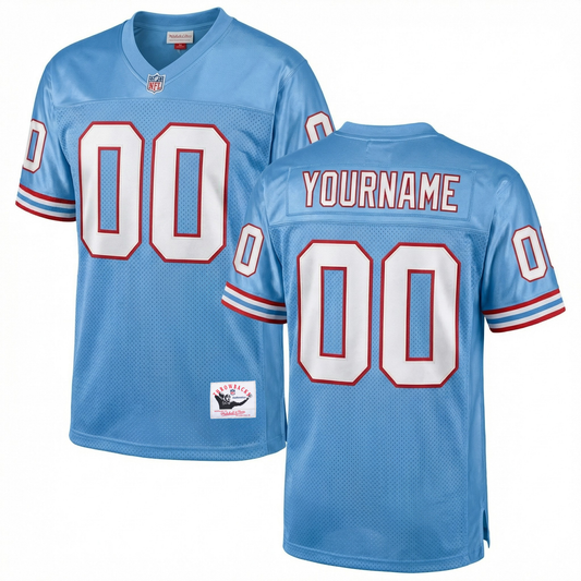 Oilers Custom Football Jersey (Ships 2-4 weeks)