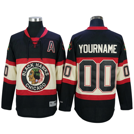 Retro Blackhawks Custom (Ships 2–4 Weeks)