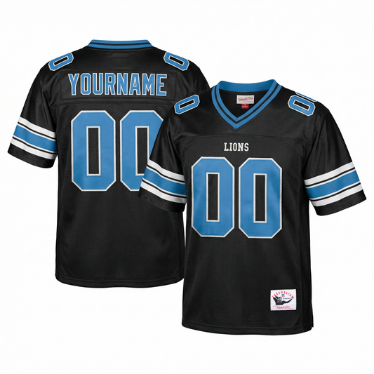 Lions Custom Football Jersey (Ships 2-4 weeks)
