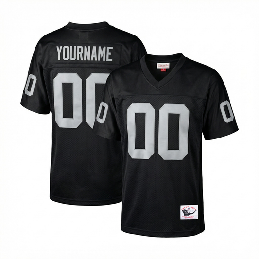 Raiders Custom Football Jersey (Ships 2-4 weeks)