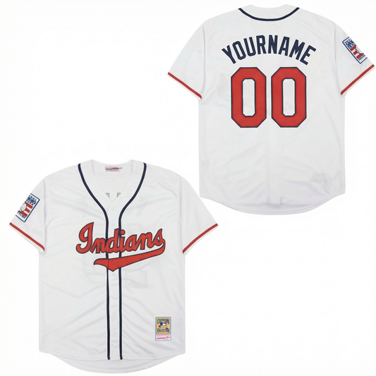 Indians Custom Baseball Jersey (Ships 2-4 weeks)