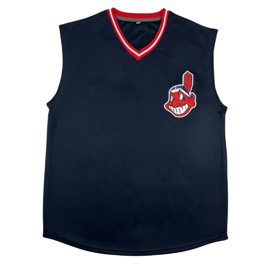 Ricky Vaughn Wild Thing Sleeveless Indians Jersey