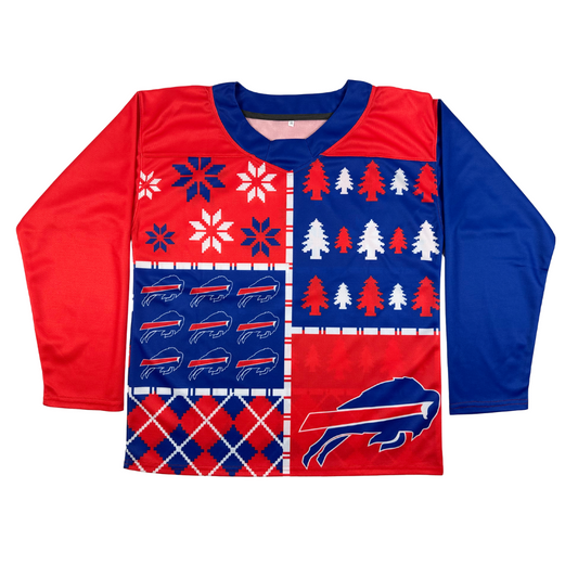 Buffalo Christmas Hockey Jersey