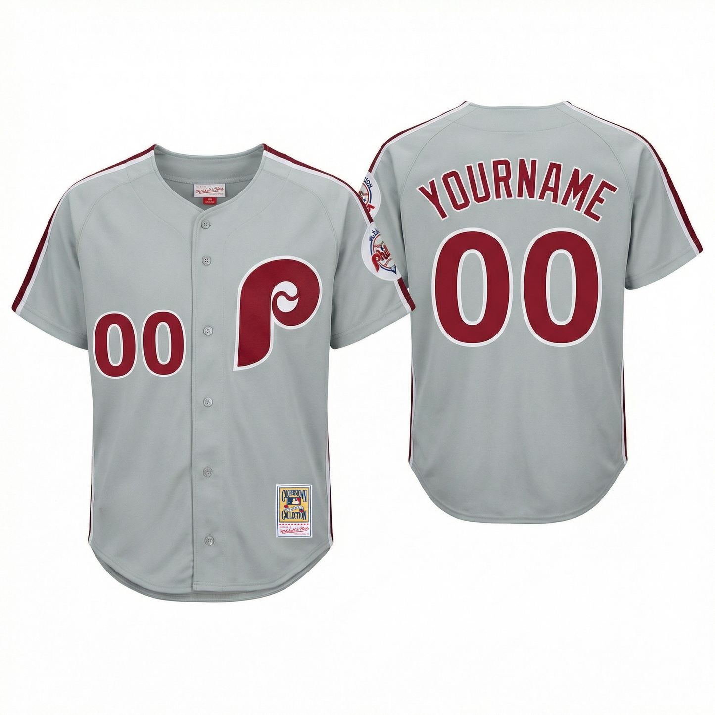 Phillies Custom Baseball Jersey (Ships 2-4 weeks)