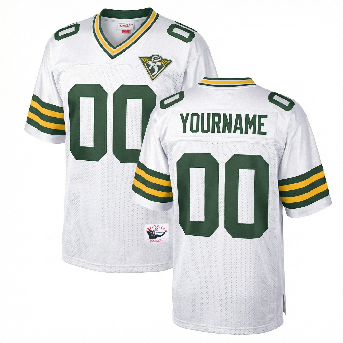Packers Custom Football Jersey (Ships in 3–6 Weeks)