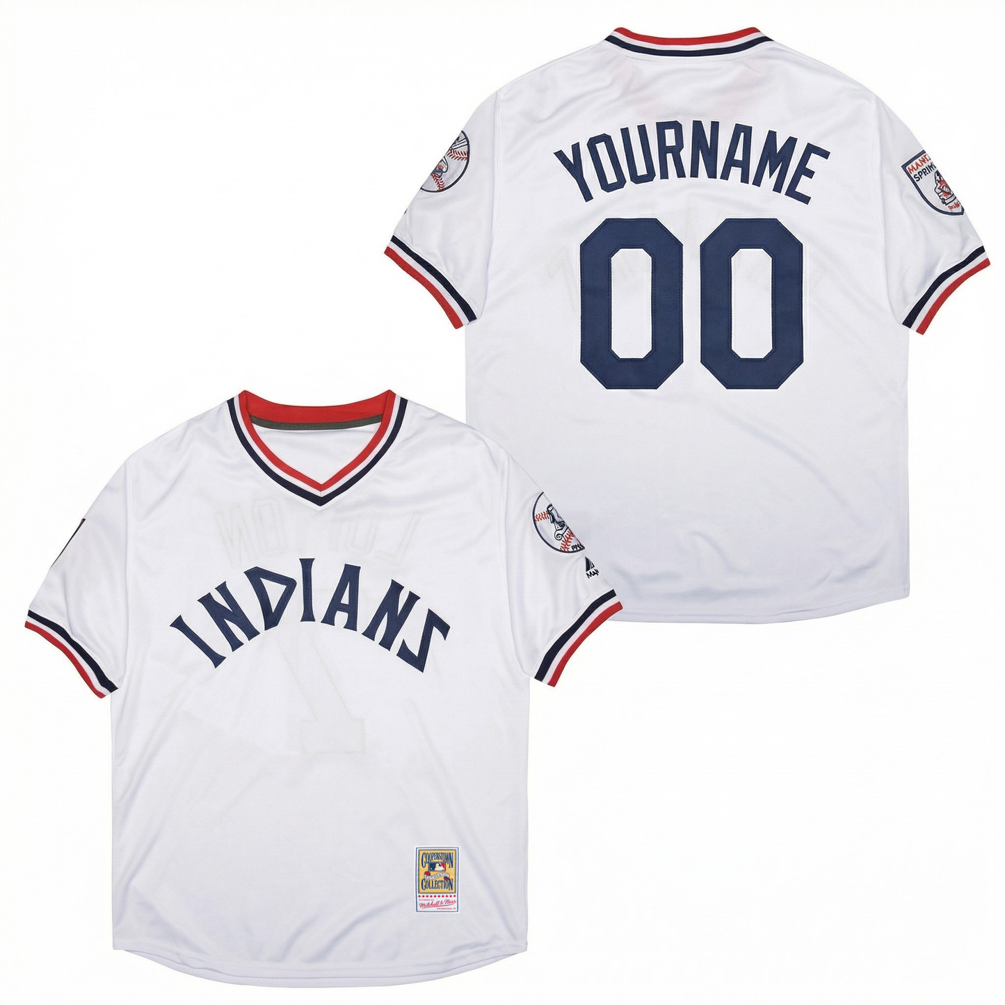 Indians Custom Baseball Jersey (Ships 2-4 weeks)