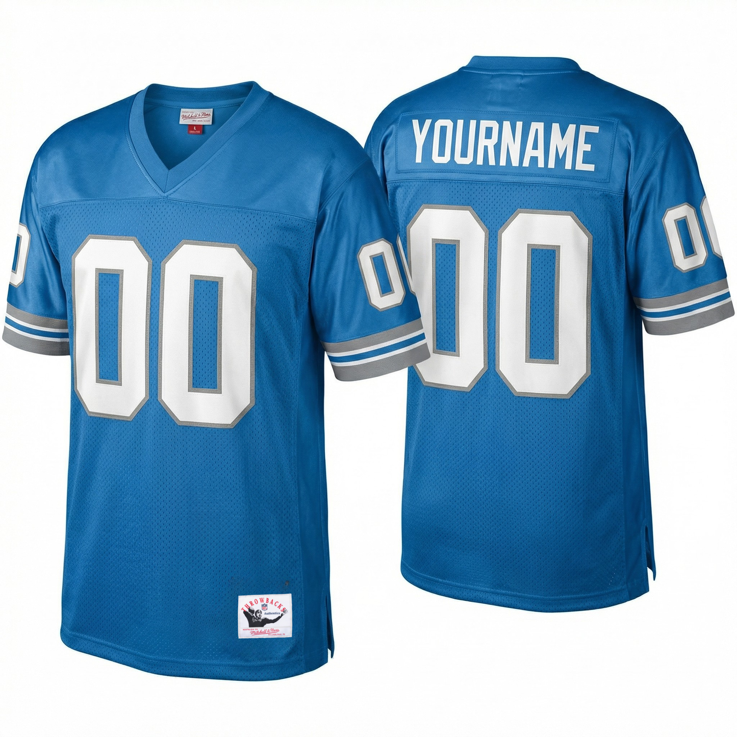 Lions Custom Football Jersey (Ships 2-4 weeks)