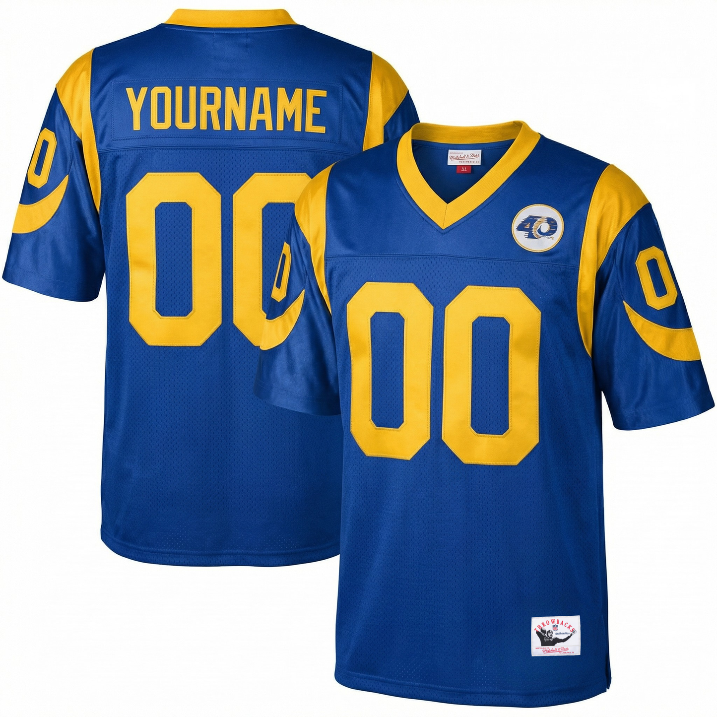 Rams Custom Football Jersey (Ships 2-4 weeks)