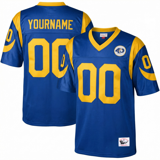 Rams Custom Football Jersey (Ships 2-4 weeks)