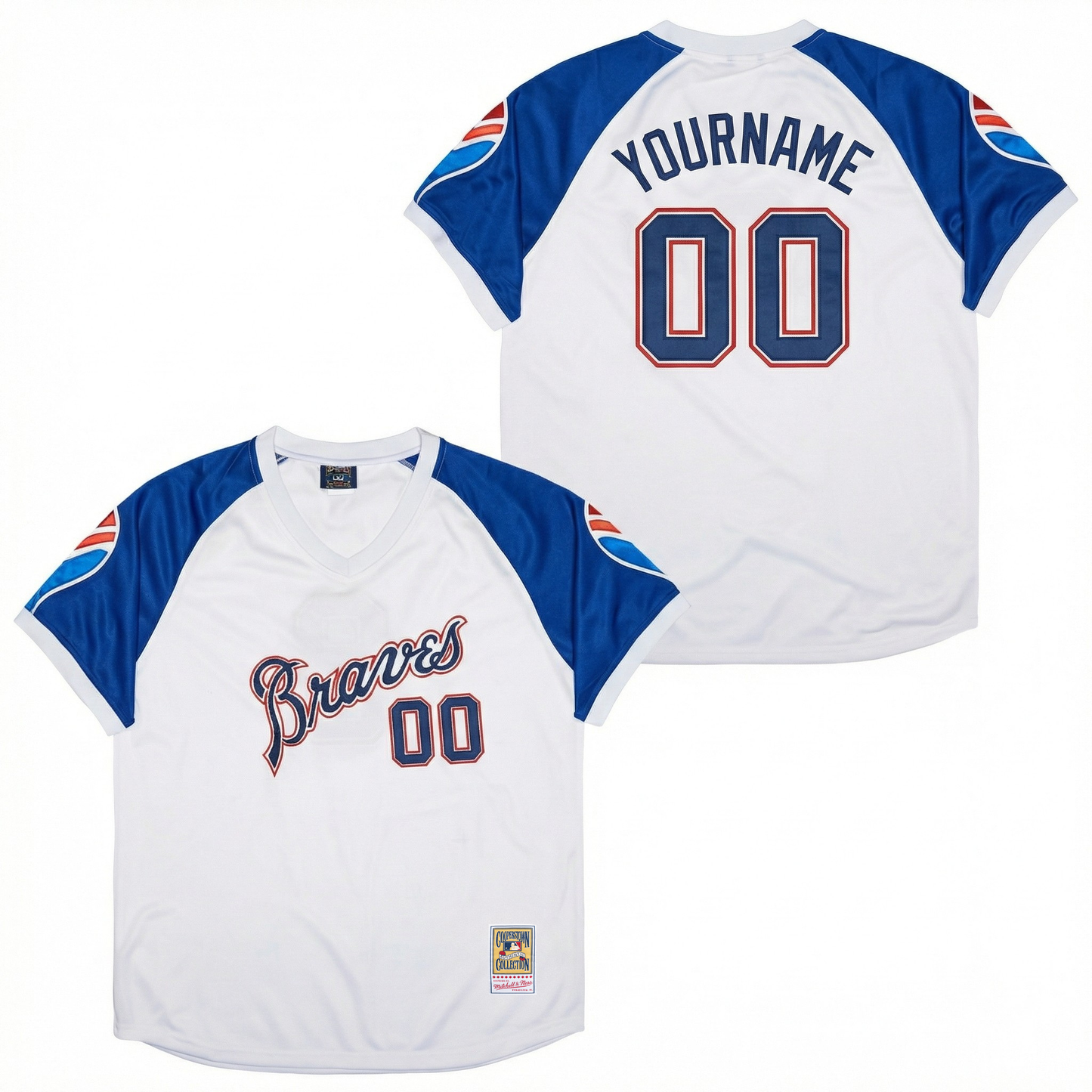Braves Custom Baseball Jersey (Ships 2-4 weeks)