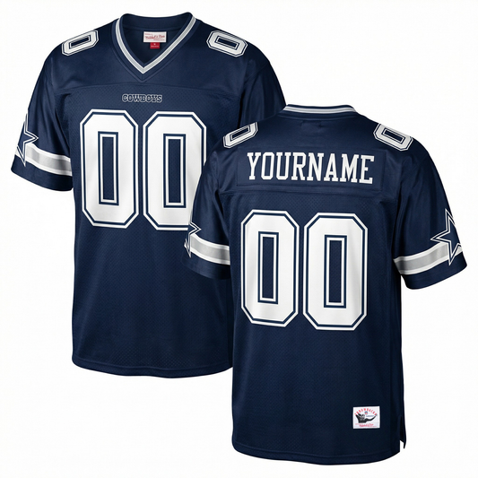 Cowboys Custom Football Jersey (Ships 2-4 weeks)