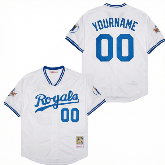 Royals Custom Baseball Jersey (Ships 2-4 weeks)