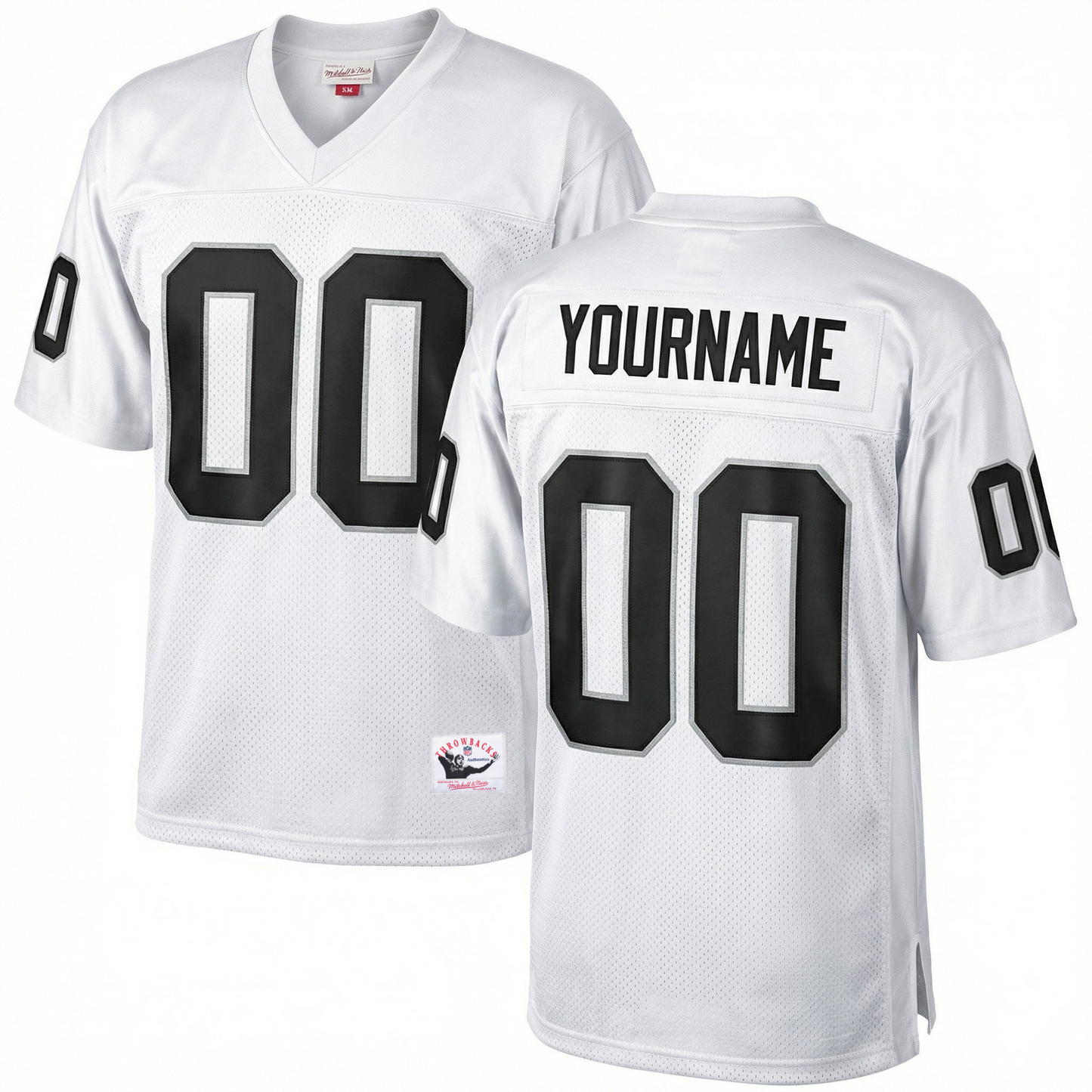 Raiders Custom Football Jersey (Ships 2-4 weeks)