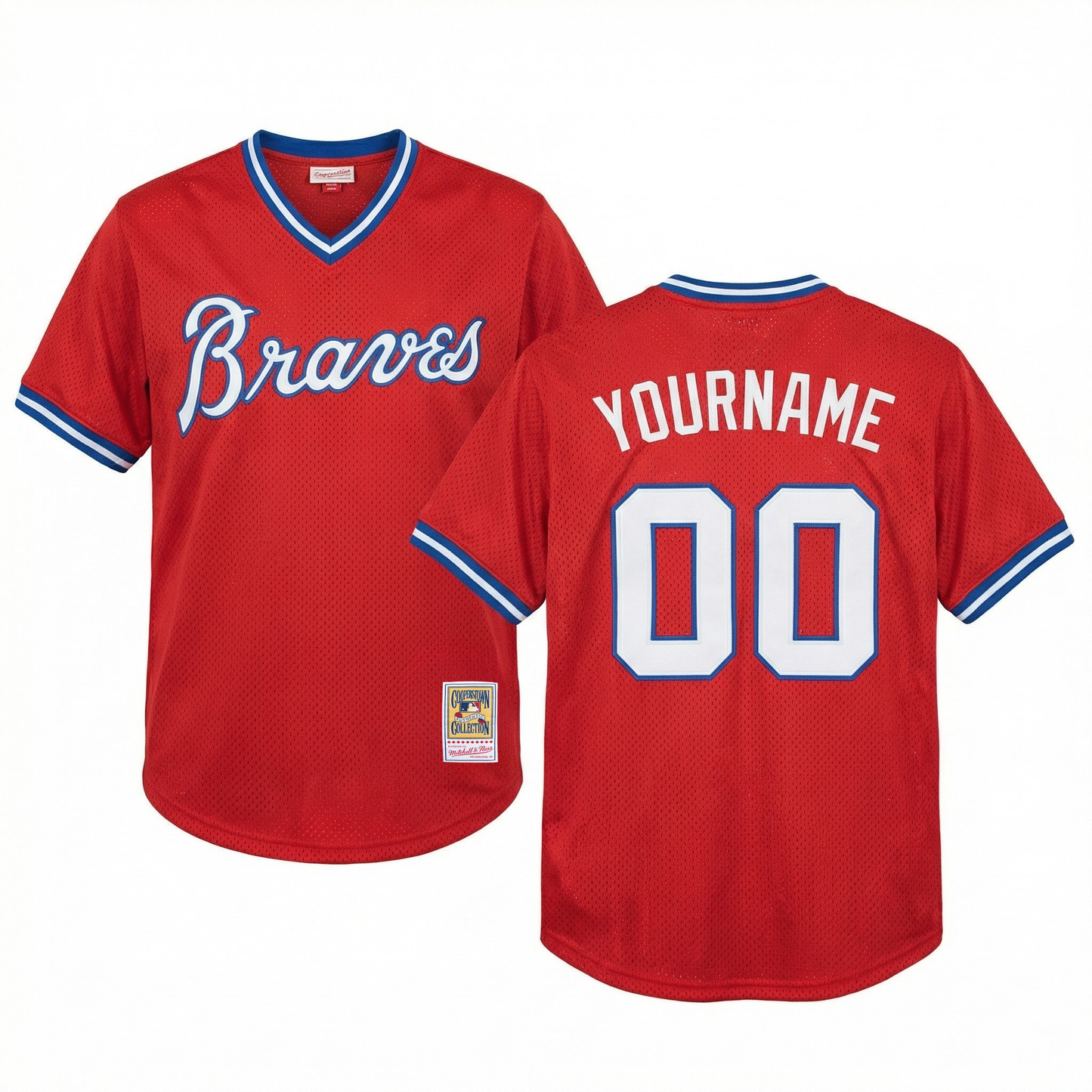 Braves Custom Baseball Jersey (Ships 2-4 weeks)
