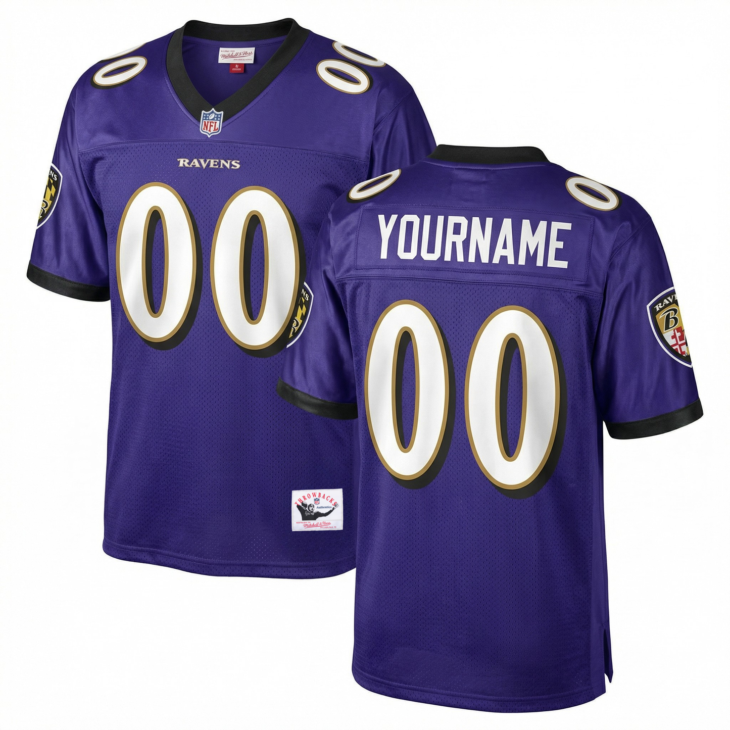 Ravens Custom Football Jersey (Ships in 3–6 Weeks)