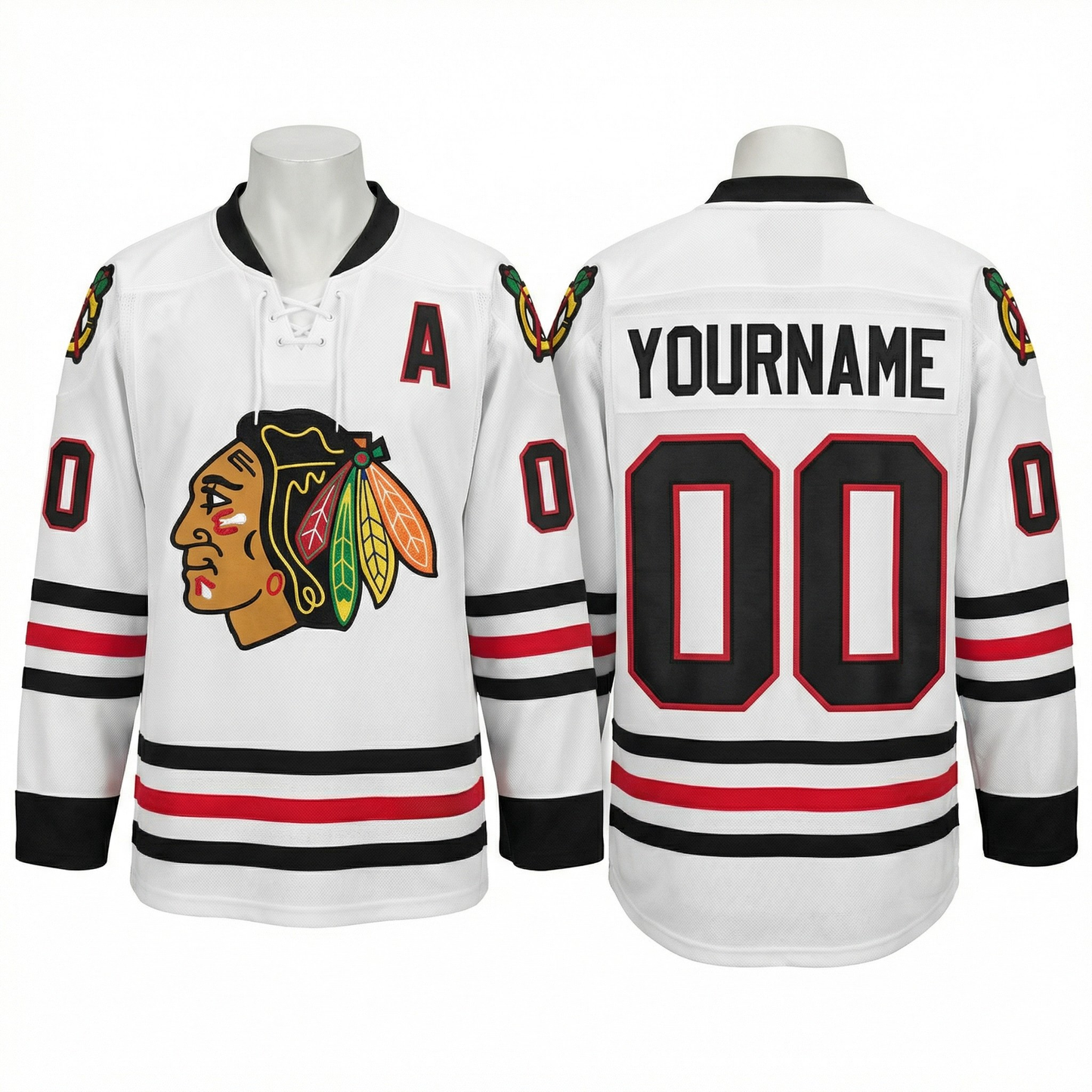 Retro Blackhawks Custom (Ships 2–4 Weeks)