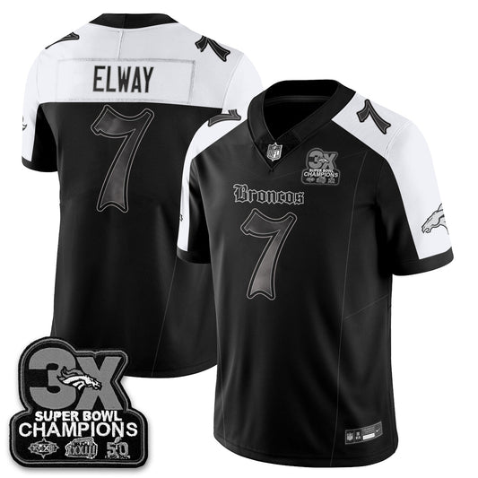 White Alternate - John Elway - 7