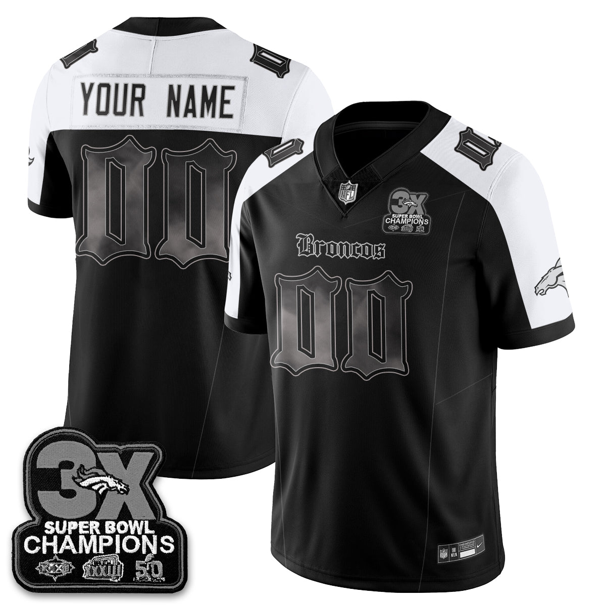 'Dark Gothic' Vapor Limited Jersey - 3-Time Champions