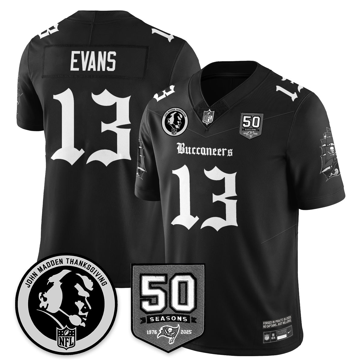 Black - Mike Evans - 13