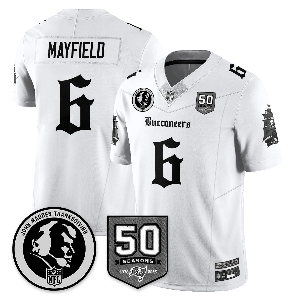White - Baker Mayfield - 6