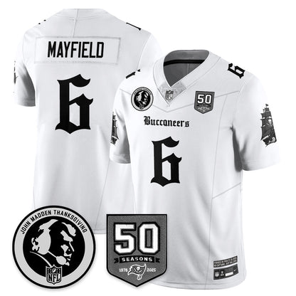 White - Baker Mayfield - 6