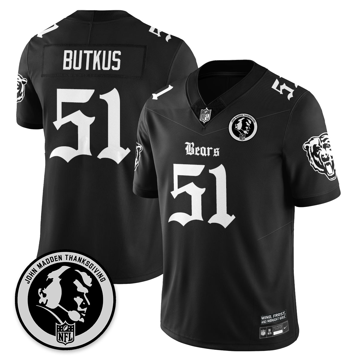 Black - Dick Butkus - 51