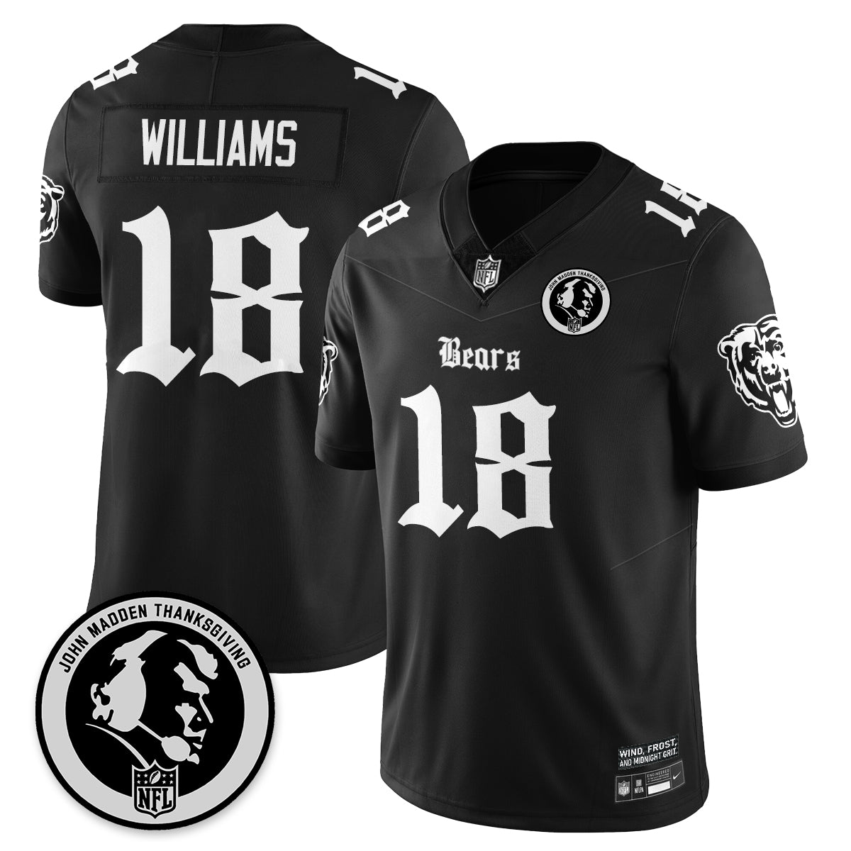 Black - Caleb Williams - 18