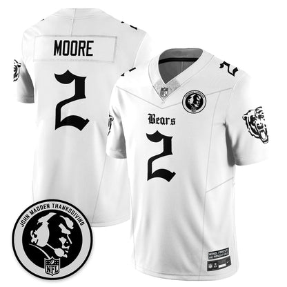 White - DJ Moore - 2