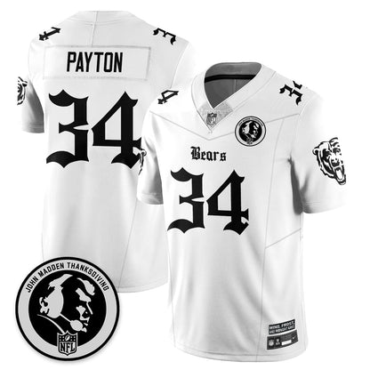 White - Walter Payton - 34