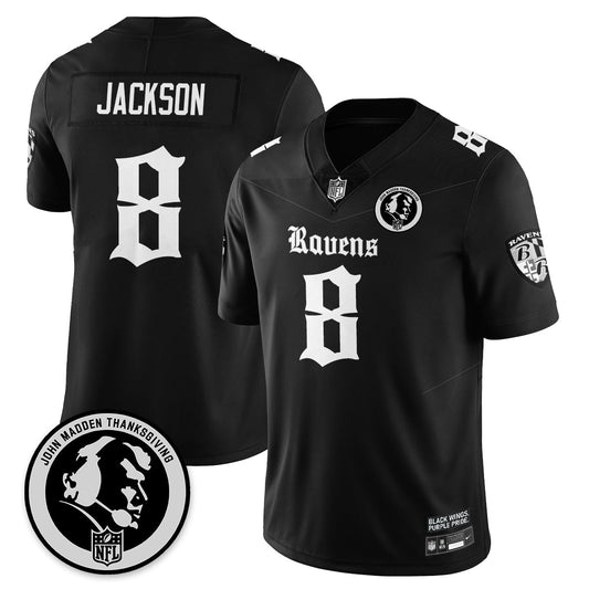 Black - Lamar Jackson - 8