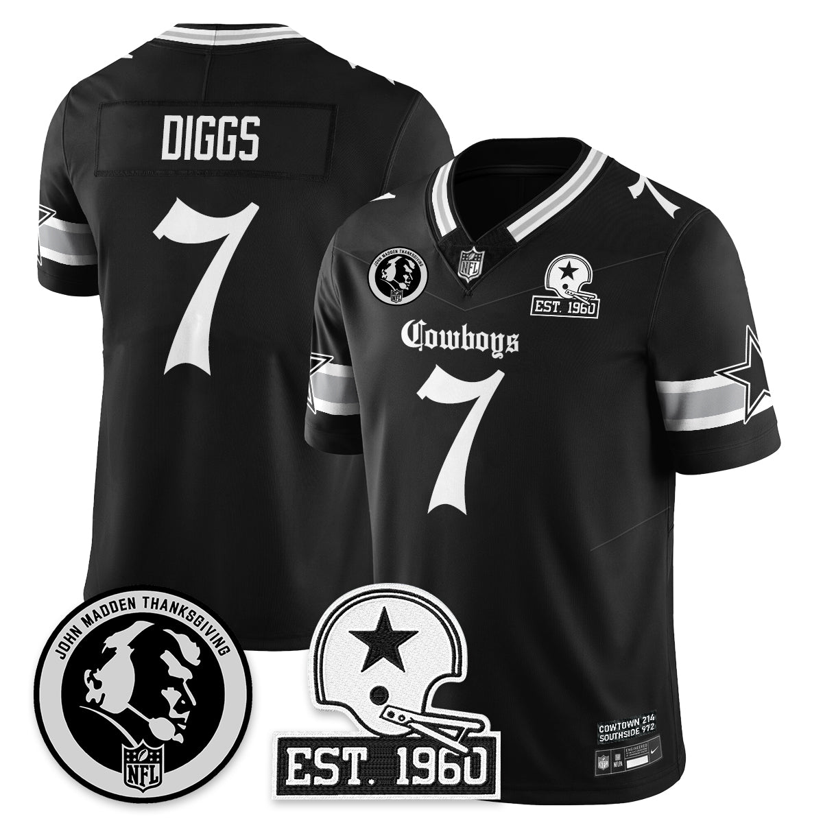 Black - Trevon Diggs - 7