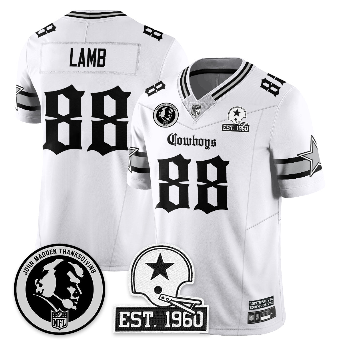 White - CeeDee Lamb - 88