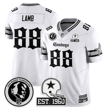 White - CeeDee Lamb - 88