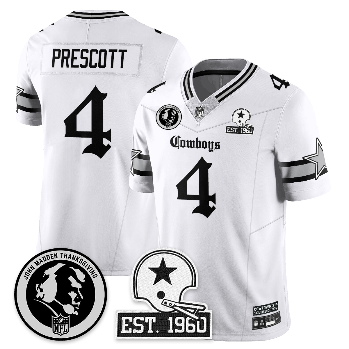 White - Dak Prescott - 4